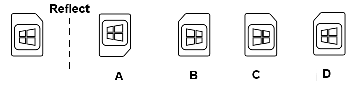 Non-Verbal Reasoning 11plus Mirror Reflection 18