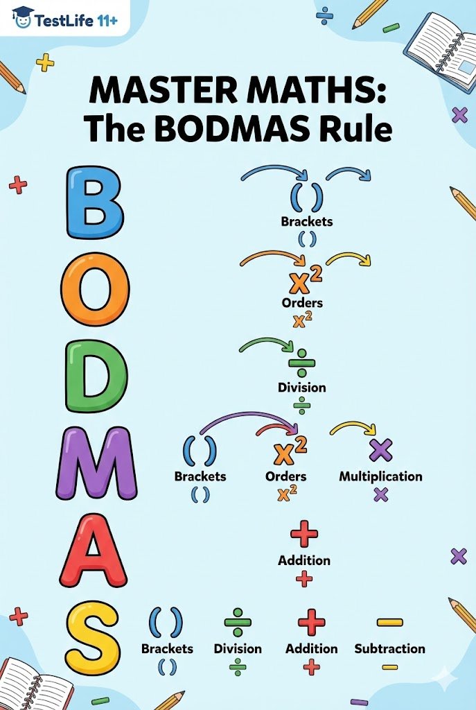 11+ BODMAS practice