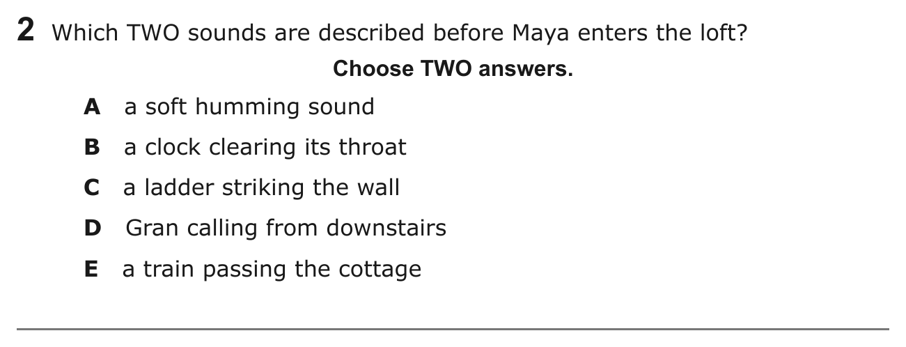 Year 5 English Q02