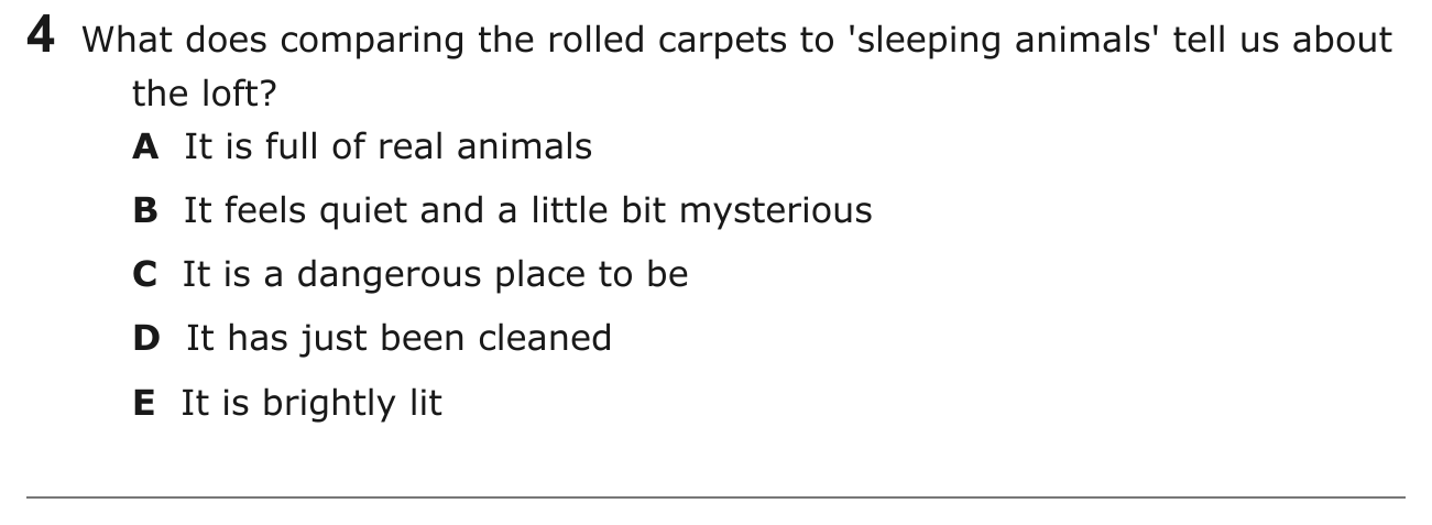 Year 5 English Q04