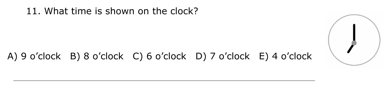 Year 5 Maths Q11
