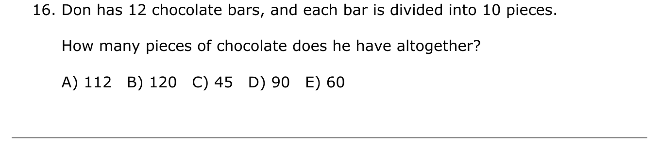 Year 5 Maths Q16