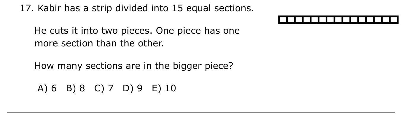 Year 5 Maths Q17