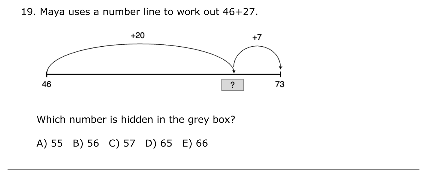 Year 5 Maths Q19